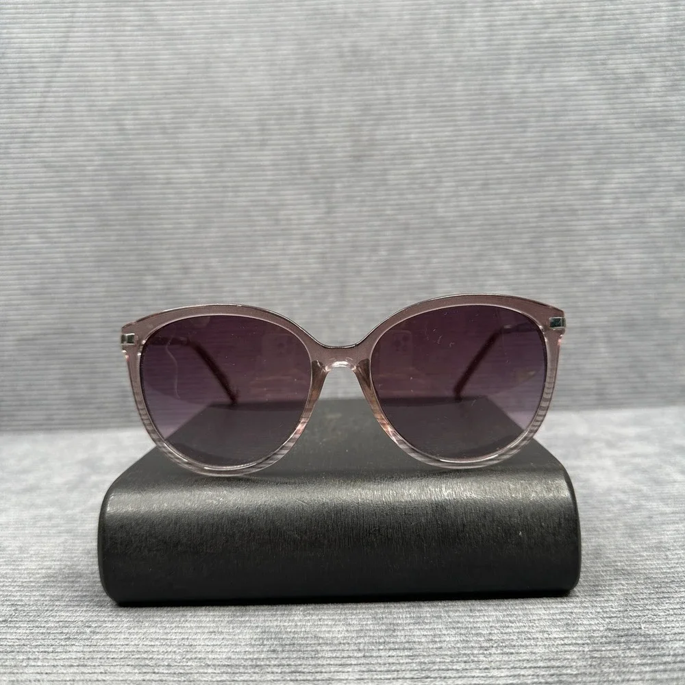 Revlon Sunglasses Mauve Translucent Oversized Gradient Lens OL0817 RVN 5C MCV